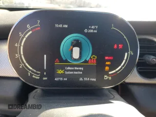 2023 MINI Hardtop 4 Door Cooper S with VIN WMW53DK07P2T11728, listed as a Copart auction lot 49660355 with 42,713 mi miles and Salvage title. Bid and sale history available at DreamBid. Image 9.