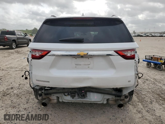2020 Chevrolet Traverse LT Cloth with VIN 1GNERGKW5LJ201095, listed as a Copart auction lot 50979925 with 68,258 mi miles and Salvage Title. Bid and sale history available at carsss.com. Image 6.