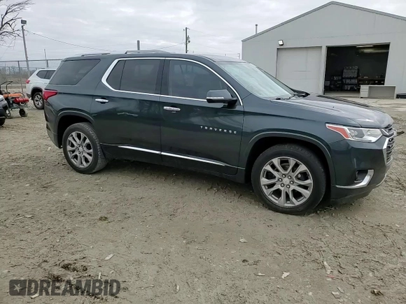 2018 Chevrolet Traverse Premier z VIN 1GNERKKW8JJ150305, wystawiony jako Copart lot #51437915 z przebiegiem 153 751 mil mil oraz Nie do naprawy • Non repairable. Historia ofert i sprzedaży dostępna na DreamBid. Obrazek 11.