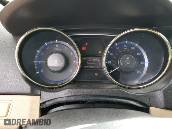 2012 Hyundai Sonata Limited z VIN 5NPEC4AC9CH401499, wystawiony jako Copart lot #63956203 z przebiegiem 198 273 mil mil oraz Szkoda całkowita • Salvage title. Historia ofert i sprzedaży dostępna na DreamBid. Obrazek 9.