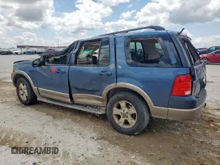 2003 Ford Explorer Eddie Bauer z VIN 1FMZU64K43ZB27338, wystawiony jako Copart lot #58319855 z przebiegiem Nie podano mil oraz Nie do naprawy • Non repairable. Historia ofert i sprzedaży dostępna na DreamBid. Obrazek 2.