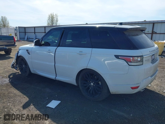 2015 Land Rover Range Rover Sport HSE with VIN SALWR2VF4FA624677, listed as a IAAI auction lot 42041223 with 59,360 mi miles and . Bid and sale history available at DreamBid. Image 3.