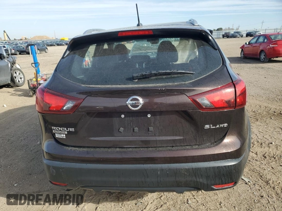 2017 Nissan Rogue Sport SL with VIN JN1BJ1CR3HW102233, listed as a Copart auction lot 49486785 with Not Provided miles and Salvage Title. Bid and sale history available at carsss.com. Image 6.