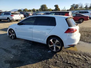 2016 Volkswagen Golf GTI Autobahn w/Performance Pkg with VIN 3VW447AU1GM016051, listed as a Copart auction lot 88170745 with 54,414 mi miles and Salvage Title. Bid and sale history available at carsss.com. Image 2.