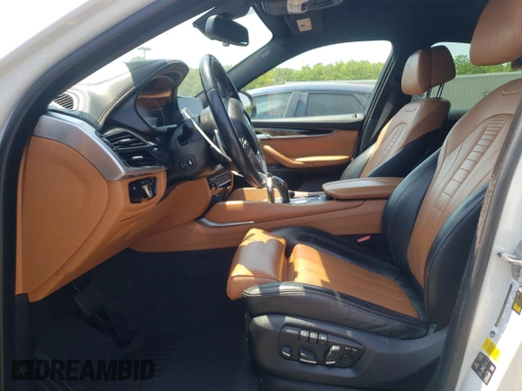 2017 BMW X6 xDrive35i with VIN 5UXKU2C31H0X46966, listed as a Copart auction lot 54452813 with 87,234 mi miles. Bid and sale history available at carsss.com. Image 7.