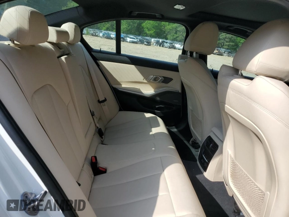 2020 BMW 3 Series 330i xDrive with VIN 3MW5R7J01L8B10663, listed as a Copart auction lot 56383485 with 74,543 mi miles and Salvage title. Bid and sale history available at DreamBid. Image 10.