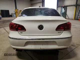 2014 Volkswagen CC R-Line with VIN WVWBN7AN2EE535385, listed as a Copart auction lot 81300224 with 91,953 mi miles and Salvage Title. Bid and sale history available at carsss.com. Image 6.