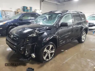 2006 Toyota RAV4 Sport with VIN JTMZK32V265001996, listed as a Copart auction lot 41968485 with 123,572 mi miles and Salvage Title. Bid and sale history available at carsss.com. Image 1.