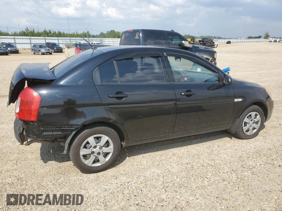 2007 Hyundai Accent GL with VIN KMHCN45C47U112467, listed as a Copart auction lot 64605364 with 236,196 mi miles and Salvage title. Bid and sale history available at DreamBid. Image 3.