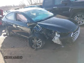 2017 Hyundai Elantra Limited with VIN 5NPD84LF7HH065444, listed as a IAAI auction lot 41787528 with 101,520 mi miles. Bid and sale history available at carsss.com. Image 1.