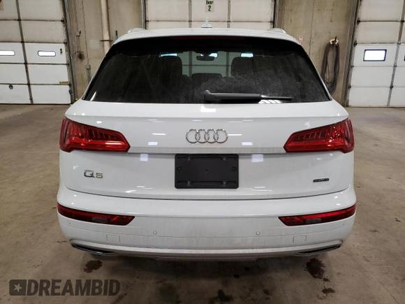 2020 Audi Q5 Premium Plus with VIN WA1BNAFY5L2108629, listed as a Copart auction lot 71128292 with 15,931 mi miles. Bid and sale history available at carsss.com. Image 6.