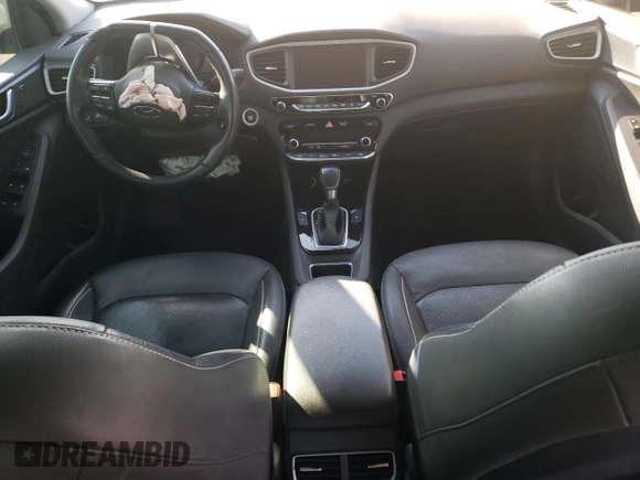 2018 Hyundai Ioniq Limited with VIN KMHC05LC9JU065077, listed as a Copart auction lot 48663555 with 179,075 mi miles and Salvage title. Bid and sale history available at DreamBid. Image 8.