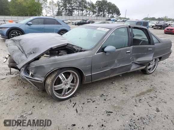 1991 Chevrolet Caprice z VIN 1G1BN53E1MW223013, wystawiony jako Copart lot #49857604 z przebiegiem 224 278 mil mil oraz Szkoda całkowita • Salvage title. Historia ofert i sprzedaży dostępna na DreamBid. Obrazek 1.