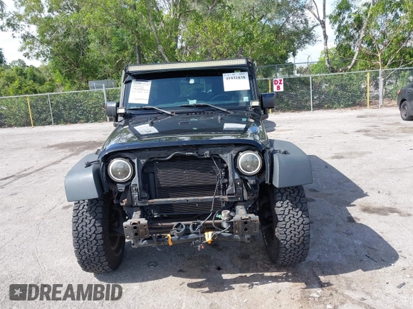 2016 Jeep Wrangler Unlimited Sport with VIN 1C4HJWDG3GL234653, listed as a IAAI auction lot 41931838 with 85,375 mi miles and . Bid and sale history available at DreamBid. Image 12.