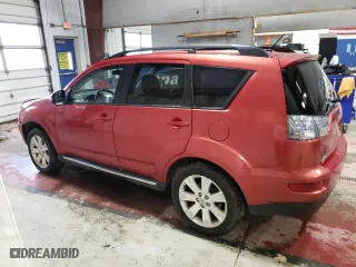2010 Mitsubishi Outlander SE with VIN JA4AS3AW0AZ016502, listed as a Copart auction lot 86825074 with 70,202 mi miles and Salvage Title. Bid and sale history available at carsss.com. Image 2.
