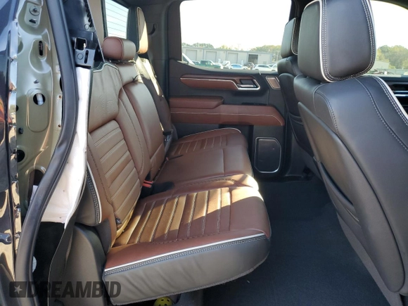 2023 GMC Sierra 1500 Denali Ultimate with VIN 1GTUUHEL0PZ263358, listed as a Copart auction lot 80246964 with 25,823 mi miles and Salvage Title. Bid and sale history available at carsss.com. Image 11.