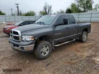 2004 Dodge Ram 2500 SLT with VIN 1D7KU28D74J255878, listed as a Copart auction lot 51108405 with 149,882 mi miles and Salvage Title. Bid and sale history available at carsss.com. Image 1.
