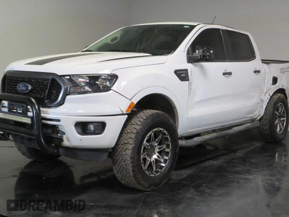 2019 Ford Ranger XL with VIN 1FTER4EH4KLB08642, listed as a Copart auction lot 54786485 with 78,477 mi miles and Salvage Title. Bid and sale history available at carsss.com. Image 2.