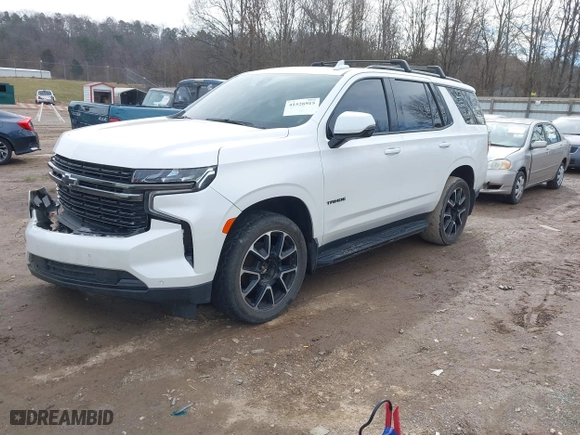 2021 Chevrolet Tahoe RST with VIN 1GNSKRKD6MR323940, listed as a IAAI auction lot 41526915 with 68,242 mi miles. Bid and sale history available at carsss.com. Image 17.
