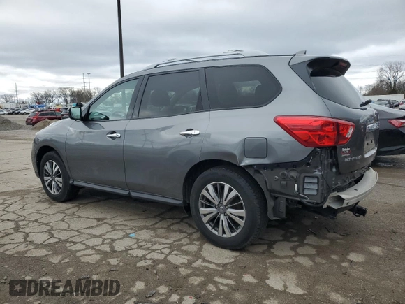 2020 Nissan Pathfinder S with VIN 5N1DR2AM8LC645000, listed as a Copart auction lot 50886815 with 61,605 mi miles and Salvage Title. Bid and sale history available at carsss.com. Image 2.