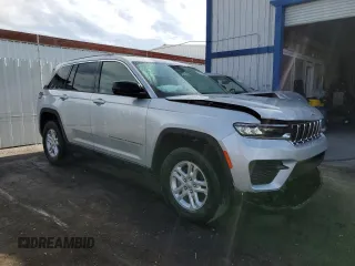 2023 Jeep Grand Cherokee Laredo with VIN 1C4RJHAG0PC674527, listed as a Copart auction lot 58538195 with 37,434 mi miles and Salvage title. Bid and sale history available at DreamBid. Image 4.