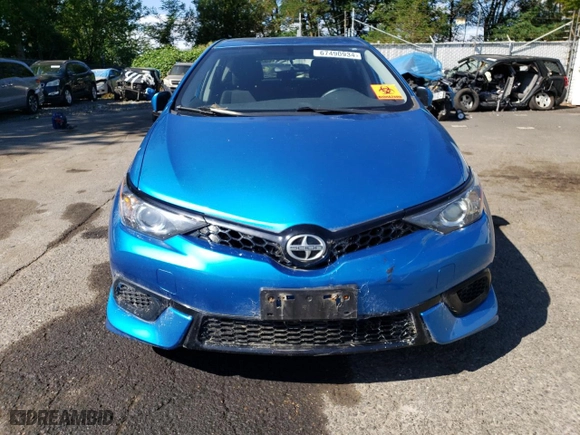 2016 Scion iM with VIN JTNKARJE3GJ509441, listed as a Copart auction lot 67490934 with 56,632 mi miles and Salvage Title. Bid and sale history available at carsss.com. Image 5.