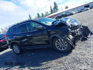 2017 Nissan Rogue SV with VIN KNMAT2MT4HP568220, listed as a IAAI auction lot 41883086 with 98,450 mi miles. Bid and sale history available at carsss.com. Image 13.