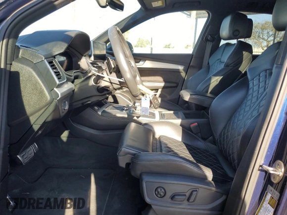 2019 Audi SQ5 Premium Plus with VIN WA1B4AFY5K2033996, listed as a Copart auction lot 78657034 with 34,215 mi miles and Salvage Title. Bid and sale history available at DreamBid. Image 7.