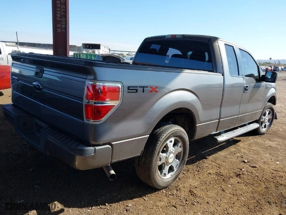 2010 Ford F-150 XL with VIN 1FTEX1CW1AFB94088, listed as a IAAI auction lot 41337645 with 117,680 mi miles. Bid and sale history available at carsss.com. Image 4.