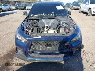 2018 Infiniti Q50 RED SPORT 400 with VIN JN1FV7AR9JM481641, listed as a IAAI auction lot 42040600 with 40,840 mi miles. Bid and sale history available at carsss.com. Image 12.