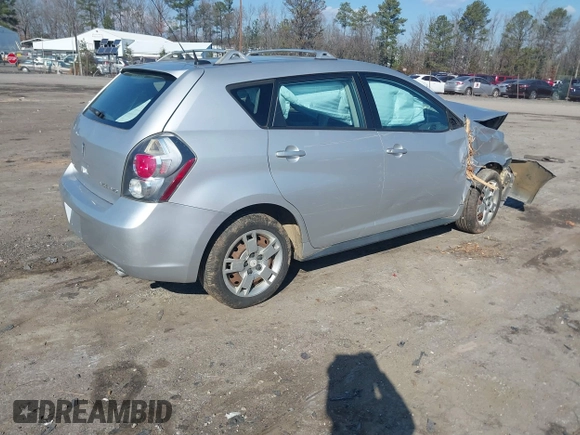2009 Pontiac Vibe with VIN 5Y2SM67009Z408559, listed as a IAAI auction lot 41493682 with 229,877 mi miles. Bid and sale history available at carsss.com. Image 4.