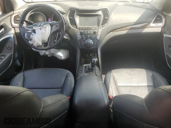 2017 Hyundai Santa Fe Ultimate z VIN 5XYZW4LA3HG465055, wystawiony jako Copart lot #54830225 z przebiegiem 111 625 mil mil oraz Czysty tytuł • Clean title. Historia ofert i sprzedaży dostępna na DreamBid. Obrazek 8.