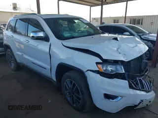 2020 Jeep Grand Cherokee Limited with VIN 1C4RJEBG6LC245478, listed as a IAAI auction lot 41637410 with 100,062 mi miles. Bid and sale history available at carsss.com. Image 1.