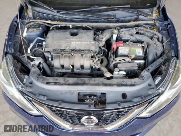2016 Nissan Sentra SV with VIN 3N1AB7AP6GY263129, listed as a Copart auction lot 54993795 with 231,468 mi miles and Clean Title. Bid and sale history available at DreamBid. Image 11.