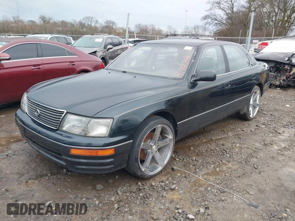 1996 Lexus LS 400 z VIN JT8BH22F3T0063272, wystawiony jako IAAI lot #41466981 z przebiegiem 182 291 mil mil oraz . Historia ofert i sprzedaży dostępna na DreamBid. Obrazek 2.