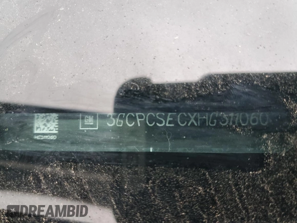 2017 Chevrolet Silverado 1500 LTZ with VIN 3GCPCSECXHG311060, listed as a Copart auction lot 44548325 with Not Provided miles and Salvage Title. Bid and sale history available at DreamBid. Image 13.
