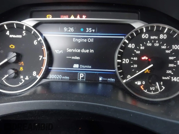 2022 Nissan Altima SV with VIN 1N4BL4DWXNN339712, listed as a IAAI auction lot 41569420 with Not Provided miles and . Bid and sale history available at DreamBid. Image 7.