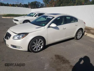 2012 Buick Regal Turbo Premium 3 with VIN 2G4GU5GVXC9130620, listed as a Copart auction lot 76400704 with 159,315 mi miles and Salvage title. Bid and sale history available at DreamBid. Image 1.