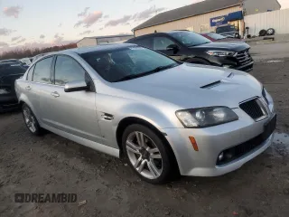 2009 Pontiac G8 with VIN 6G2ER57719L217197, listed as a Copart auction lot 81495724 with 121,392 mi miles and Salvage Title. Bid and sale history available at carsss.com. Image 4.