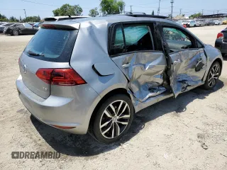 2016 Volkswagen Golf TSI S z VIN 3VW217AUXGM031082, wystawiony jako Copart lot #58389785 z przebiegiem 107 349 mil mil oraz Czysty tytuł • Clean title. Historia ofert i sprzedaży dostępna na DreamBid. Obrazek 3.
