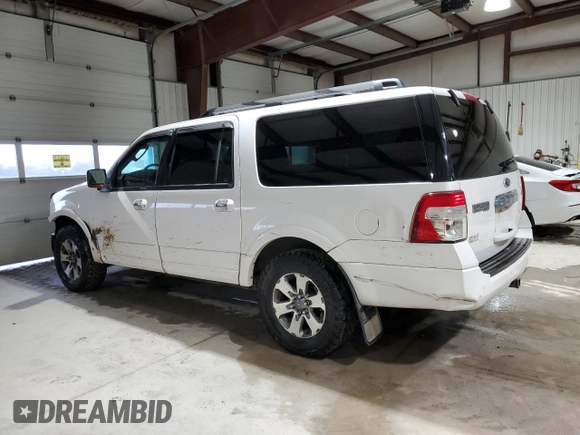 2011 Ford Expedition Max Limited with VIN 1FMJK2A58BEF11235, listed as a Copart auction lot 47789655 with 185,278 mi miles and Salvage title. Bid and sale history available at DreamBid. Image 2.