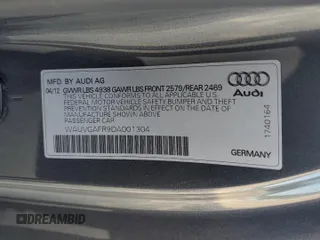 2013 Audi S5 Prestige z VIN WAUVGAFR9DA001304, wystawiony jako Copart lot #54165695 z przebiegiem 106 571 mil mil oraz Szkody całkowita. Historia ofert i sprzedaży dostępna na DreamBid. Obrazek 12.