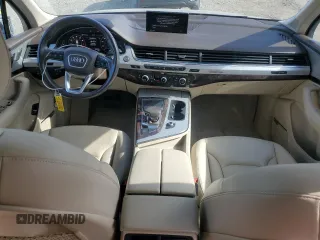 2019 Audi Q7 Premium Plus with VIN WA1LHAF7XKD024487, listed as a Copart auction lot 58400285 with 74,156 mi miles and Salvage title. Bid and sale history available at DreamBid. Image 8.