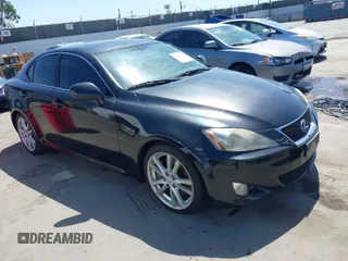 2006 Lexus IS 350 with VIN JTHBE262665001713, listed as a IAAI auction lot 41944177 with Not Provided miles and . Bid and sale history available at DreamBid. Image 1.