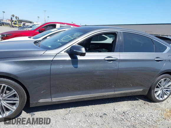 2020 Genesis G80 3.8L with VIN KMTFN4JE6LU329734, listed as a IAAI auction lot 41993396 with 50,799 mi miles and . Bid and sale history available at carsss.com. Image 14.