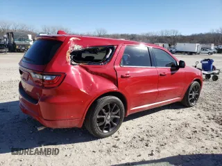 2015 Dodge Durango R/T with VIN 1C4SDJCTXFC236557, listed as a Copart auction lot 41678894 with 109,923 mi miles and Salvage title. Bid and sale history available at DreamBid. Image 3.