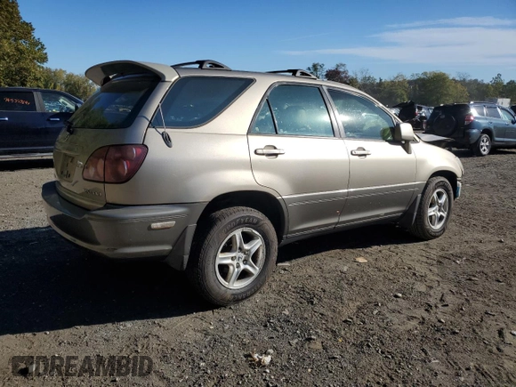 2000 Lexus RX 300 with VIN JT6HF10U2Y0129838, listed as a Copart auction lot 75623734 with 177,325 mi miles and Salvage Title. Bid and sale history available at carsss.com. Image 3.