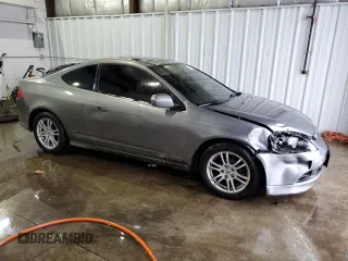 2005 Acura RSX with VIN JH4DC54865S009074, listed as a Copart auction lot 45227855 with 193,375 mi miles and Salvage title. Bid and sale history available at DreamBid. Image 4.