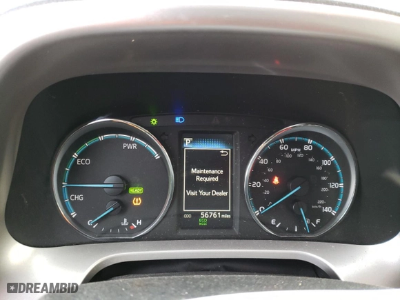 2017 Toyota RAV4 Hybrid XLE with VIN JTMRJREV1HD109858, listed as a Copart auction lot 70100832 with 56,761 mi miles. Bid and sale history available at carsss.com. Image 9.
