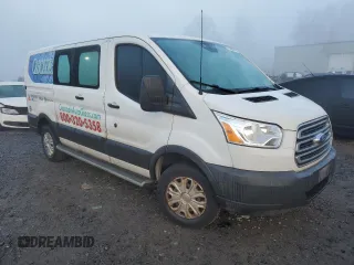 2019 Ford Transit with VIN 1FTYR1ZM6KKB01524, listed as a Copart auction lot 87309434 with 74,696 mi miles and Salvage Title. Bid and sale history available at DreamBid. Image 4.